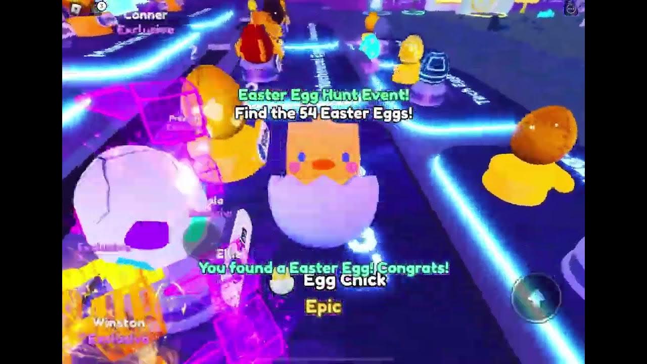 Finding Easter eggs in pet simulator x YouTube