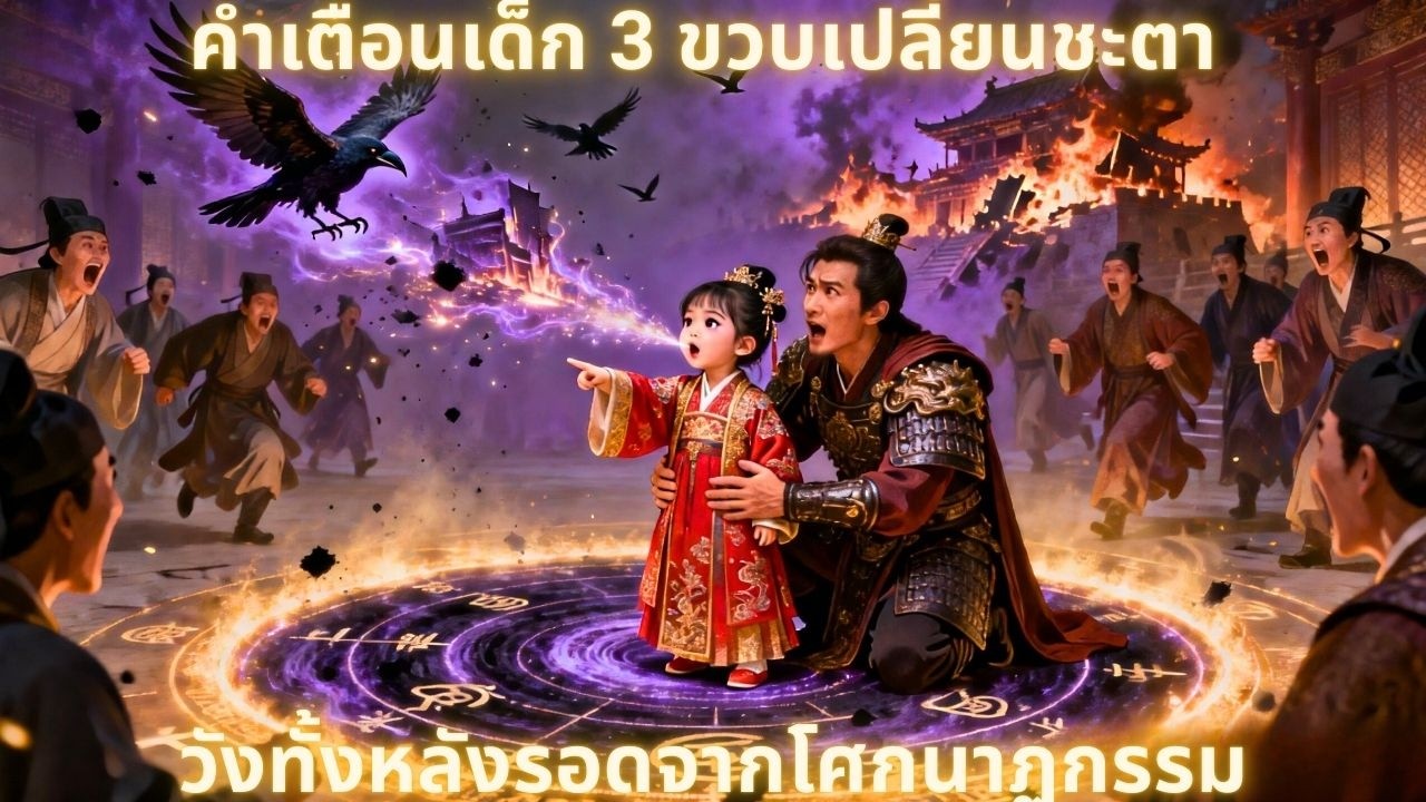 👶 คำเตือนเด็ก 3 ขวบเปลี่ยนชะตา วังทั้งหลังรอดจากโศกนาฏกรรม | #สปอยซีรีส์ #ระบบ