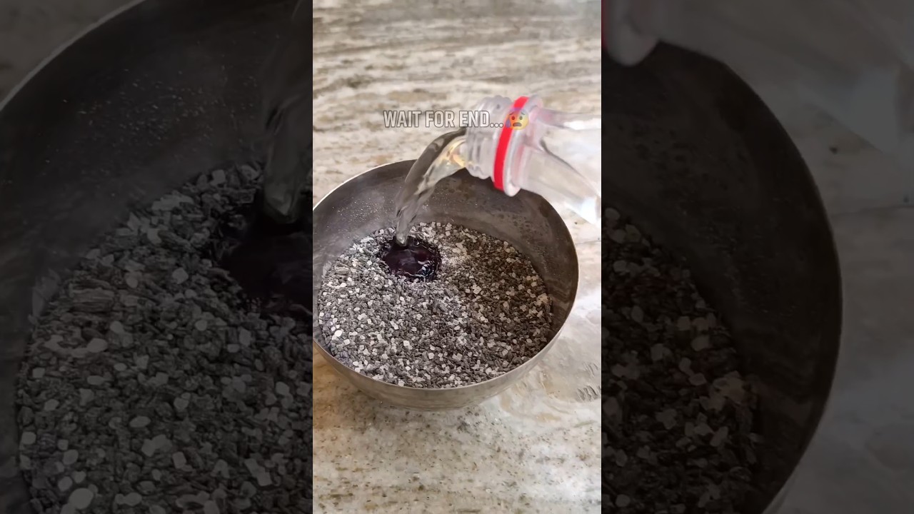 Sugar + KMnO4 + Water = SHOCKING #shorts - youtube