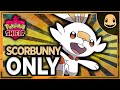 Can I Beat Pokemon Shield With Only Scorbunny?? (NO ITEMS IN BATTLE)