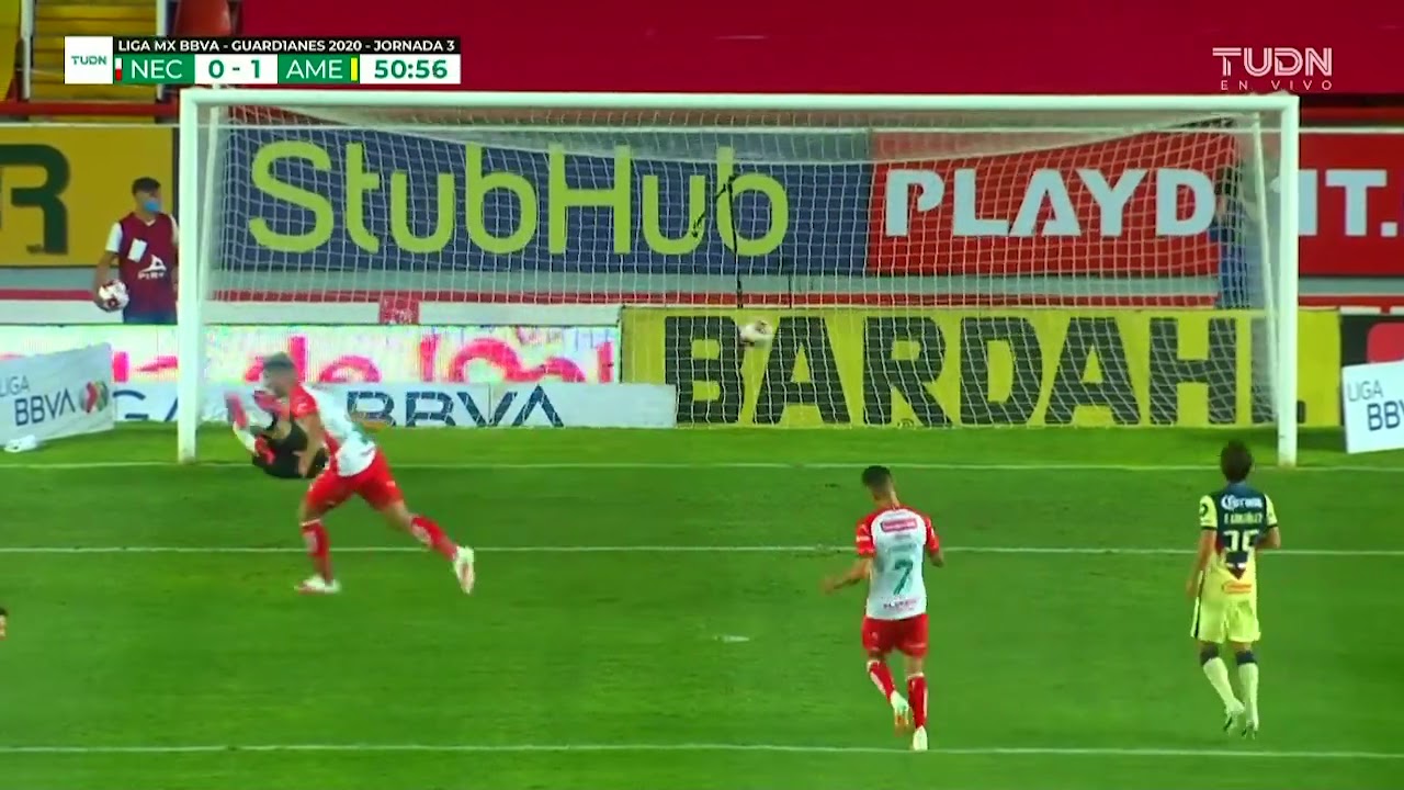 Necaxa 1 1 Club America L Passerini 51 Penalty Troll Football