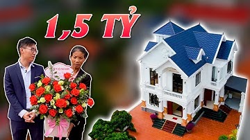 Tân Gia Mẫu Biệt Thự 2 Tầng Mái Thái Tân Cổ Cực Đẹp Tại Lục Nam, Bắc Giang