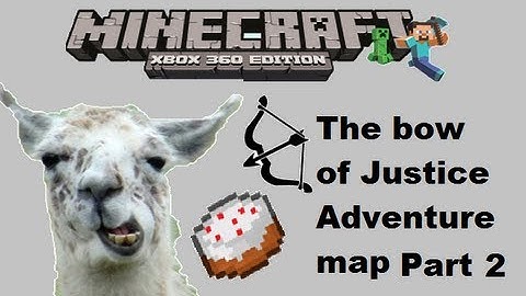 MineCraft xbox 360 edition: The bow of justice adventure map - part 2 of 3