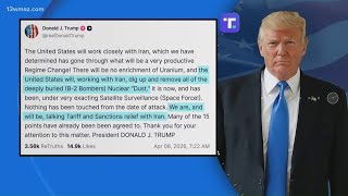 Ceasefire between US and Iran agreed to before Trump’s deadline, Iran closes Strait of Hormuz again