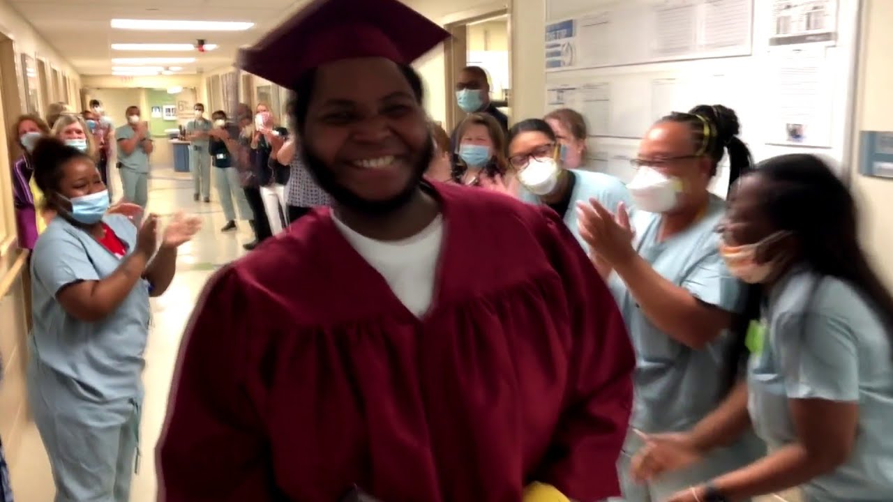 FULL VIDEO River Rouge high schooler celebrates surviving COVID19