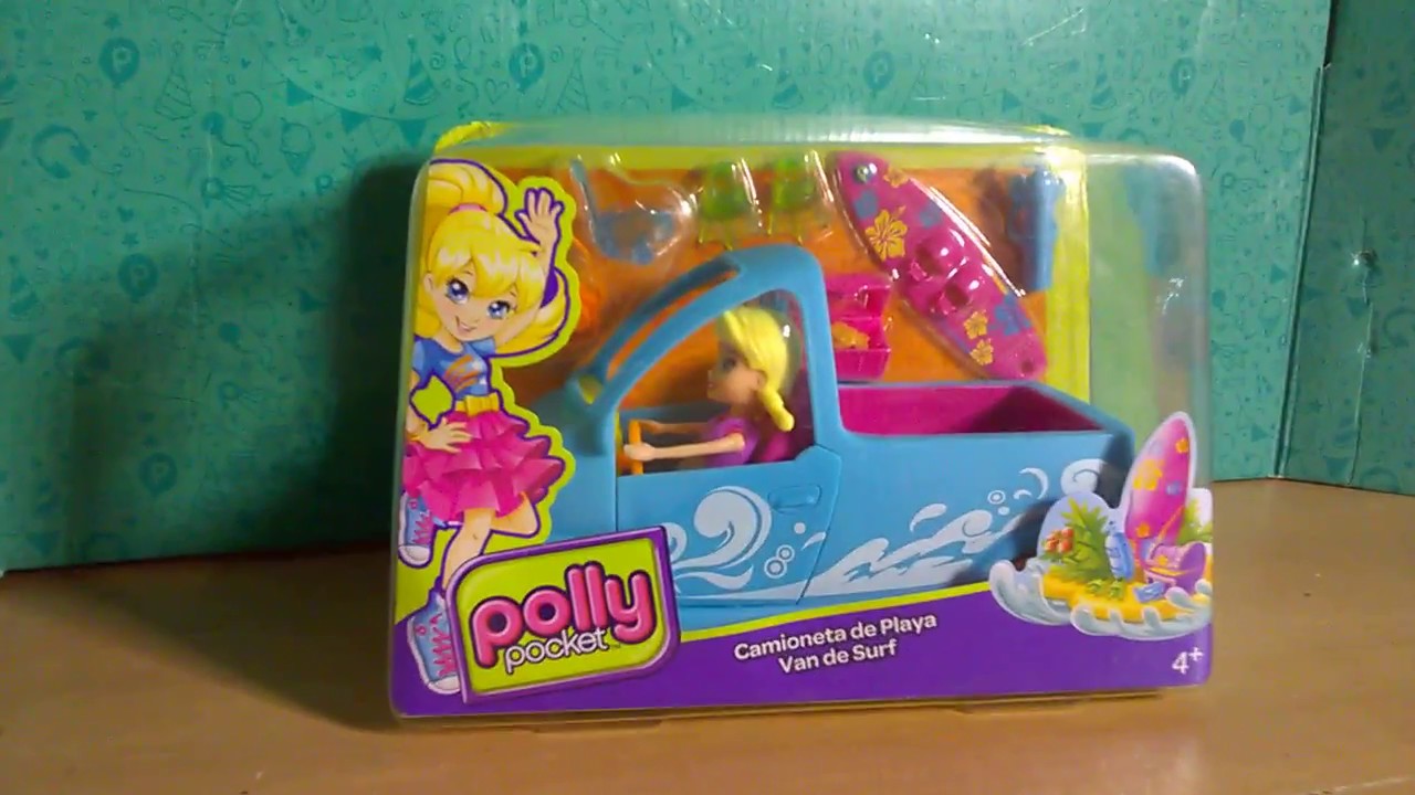 polly pocket en la playa