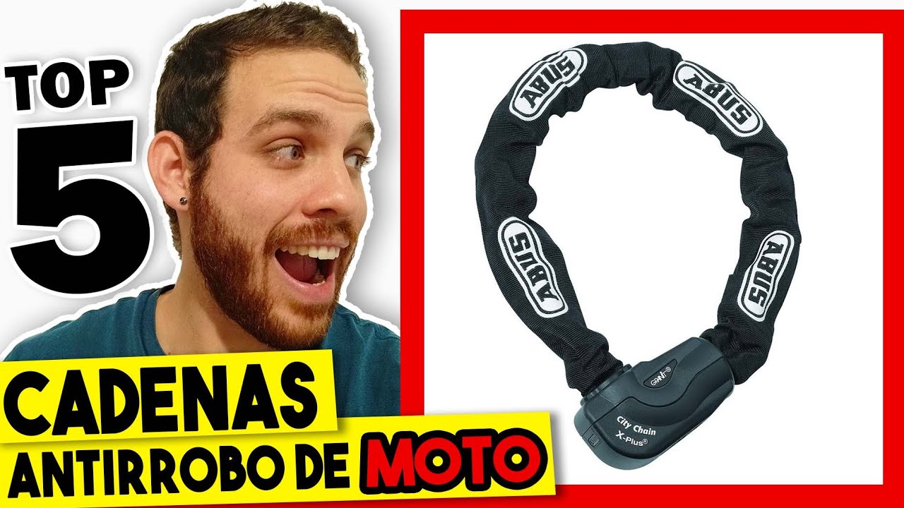 🛵 Mejor CADENA Antirrobo PITÓN para Moto o Bici ▷ 2021