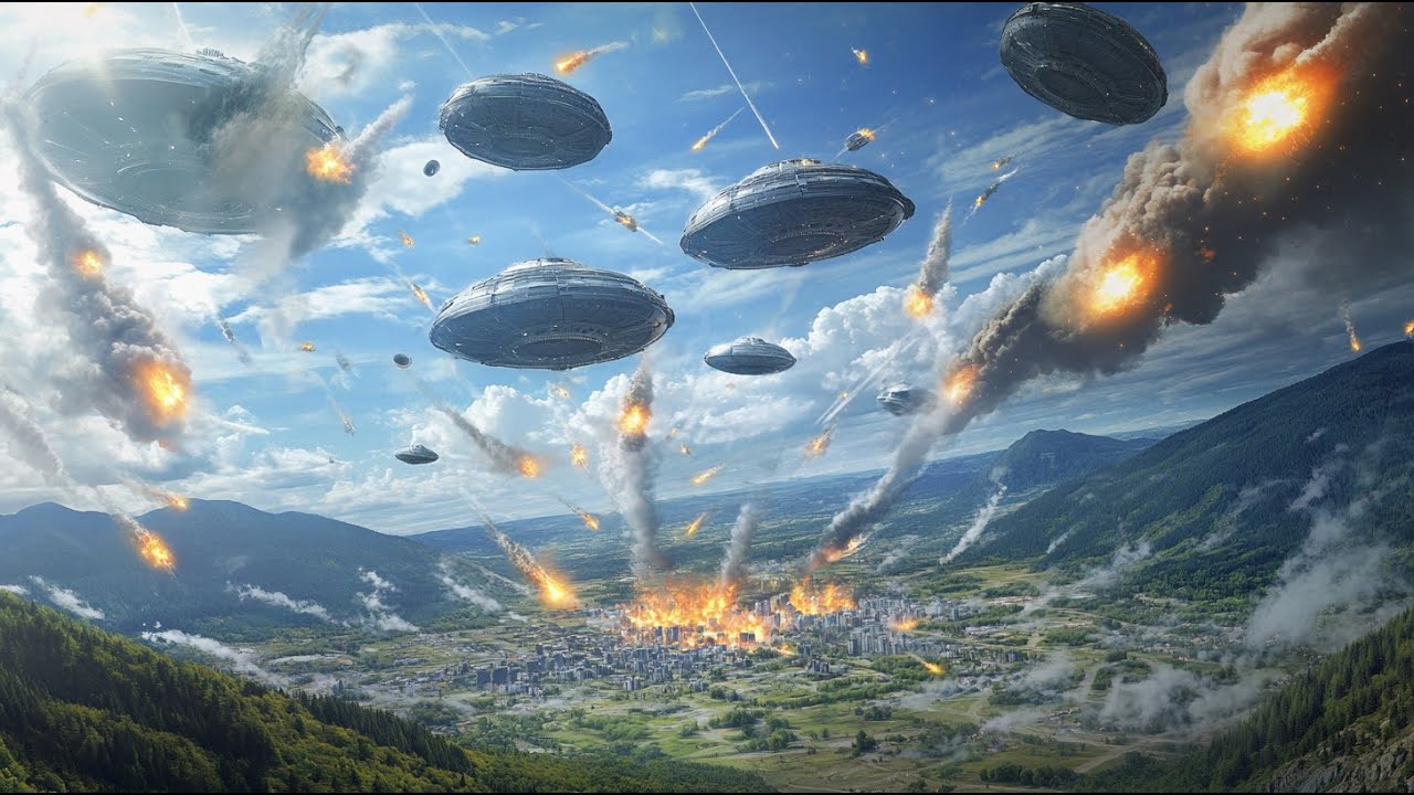 Alien Fleet Invades Primitive Earth… But Retreats Before Touchdown| Sci ...
