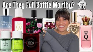 Are They Full Bottle Worthy? | My Thoughts on New Popular Perfumes