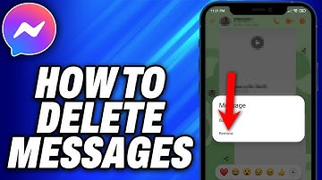 How To Delete Messages on Messenger (2025) - Easy Fix
