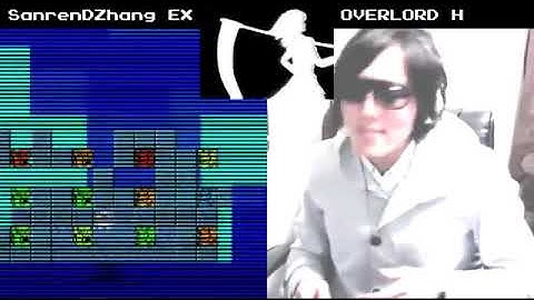 散人&老E EX VS Overlord H ボイパ対決 Bad Apple!!