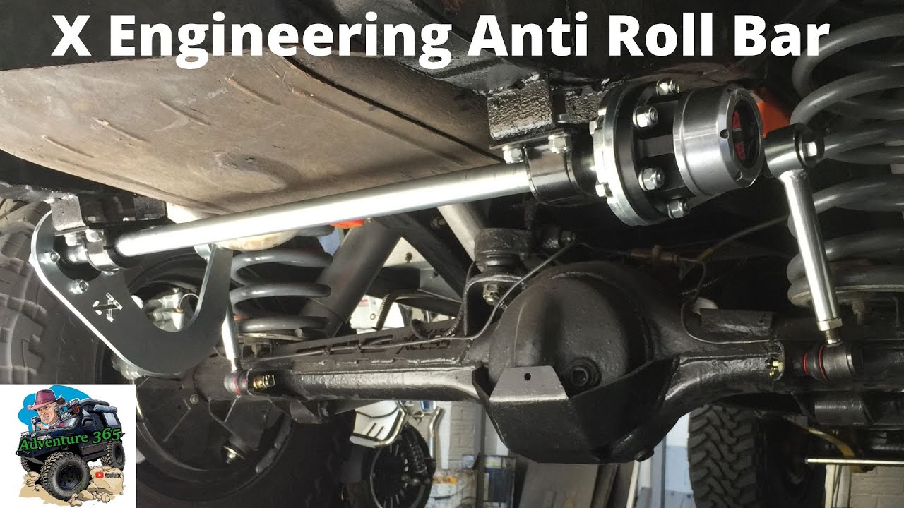 Fitting an X Engineering Anti Roll Bar (to a Landrover 110