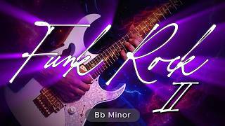 Funk Rock II 🎸 | B♭ Minor Groove Rock Fusion Backing Track