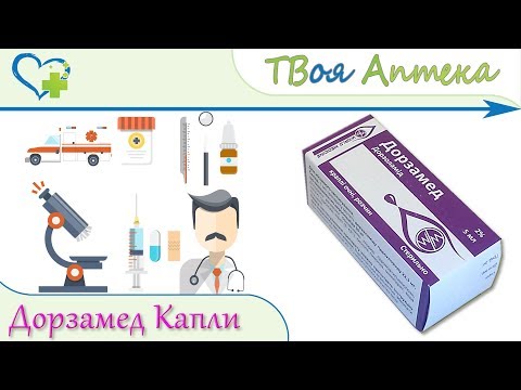 Дорзамед капли - показания, описание, отзывы (Дорзоламид, Dorzolamidum)