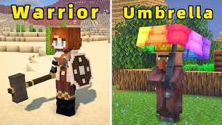 9 Amazing Minecraft Resource Packs For 1.20.1 (Iron Girl   Umbrella Villagers)