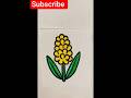 Relaxing Yellow Flower Coloring 🌼 | Stress Relief Art for Adults #Shorts