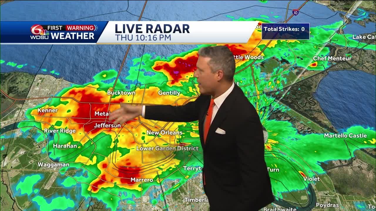 Tracking and timing more rain for Friday - YouTube