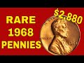 Super rare 1968 pennies worth money! 1968 penny value!