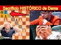Sacrificio HISTÓRICO de dama Brutal! Nodirbek Abdusattorov Vs Alireza Firouzja