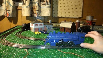 Blue custom Marx 490/Toggle switch reverse unit installed. /running