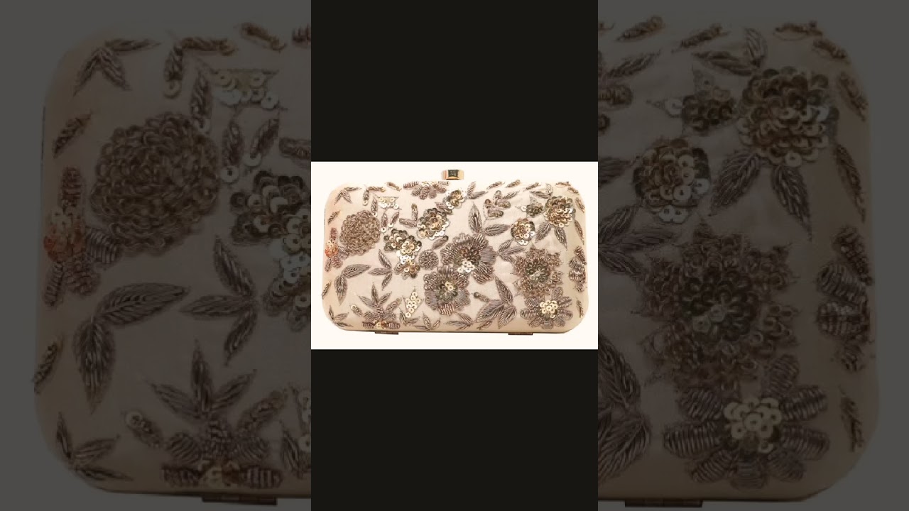 Latest Crystal Designer Clutches 🤩🌼 