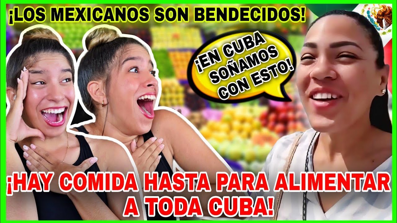 CUBANA🇨🇺 CONOCE la CENTRAL de ABASTO en MEXICO🇲🇽 y CASI LLORA😭 ¡ESTO ACABARÍA CON el HAMBRE EN CUBA!