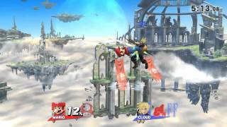 Mario up air is too OP - Smash 4 Highlight