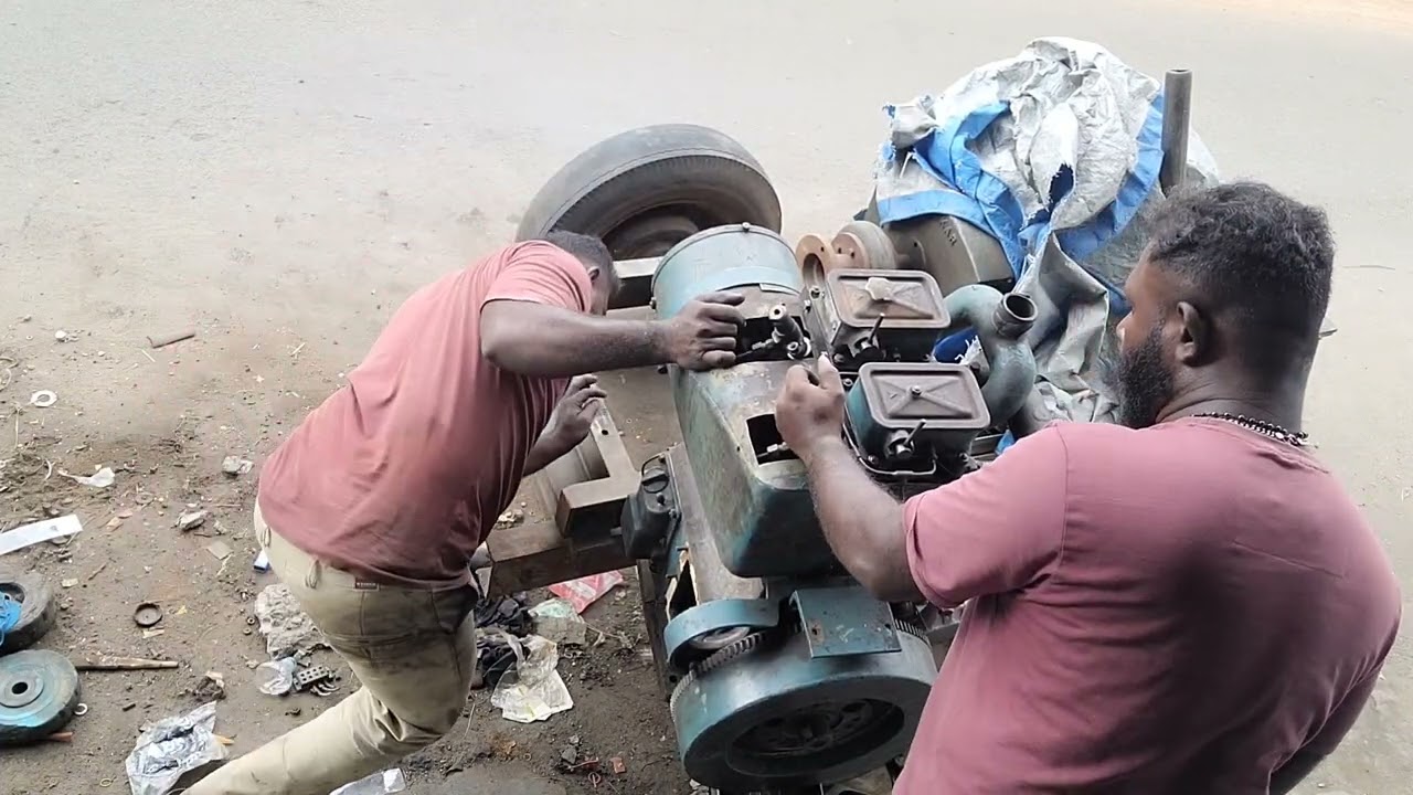 Kirloskar DA20  shifted in trally