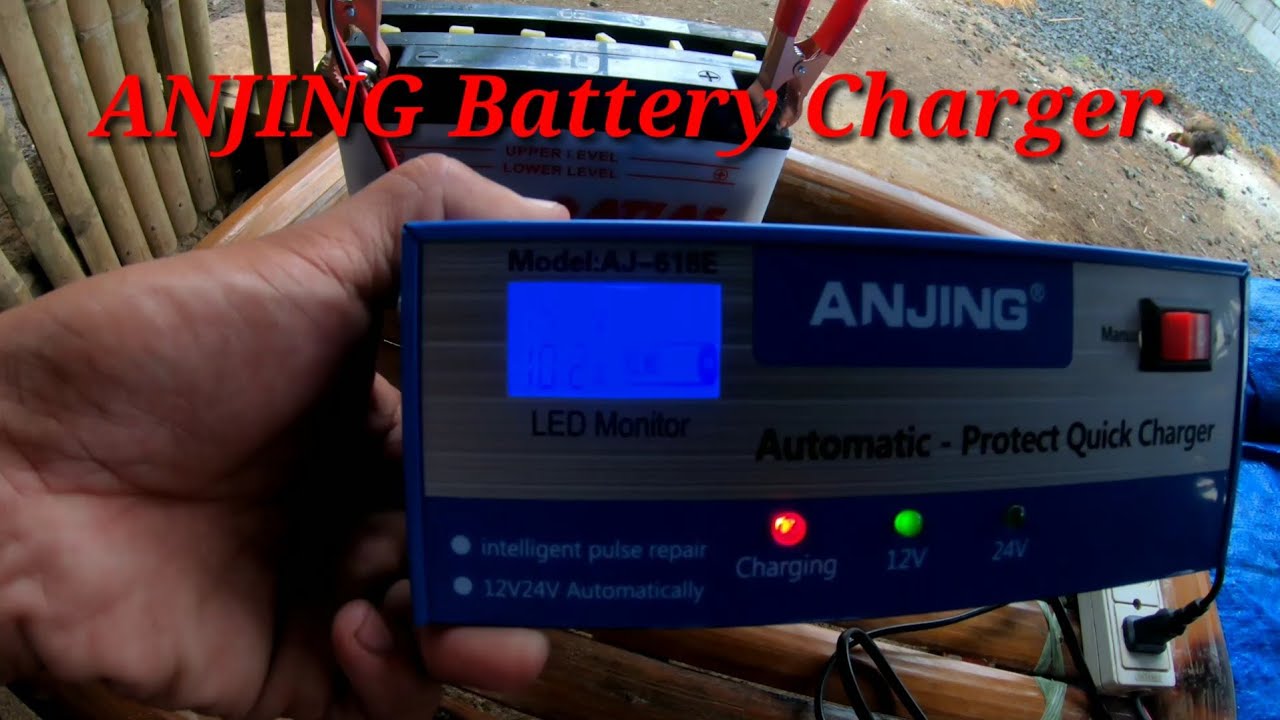 ANJING)Battery Charger(Unboxing) YouTube