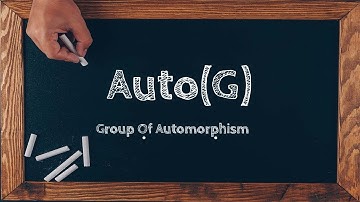 Aut(G) || Group Of Automorphism