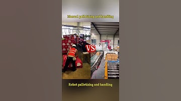 Palletizing robot #industrial #industrial #robot #machine #palletizing #vietnam #factory