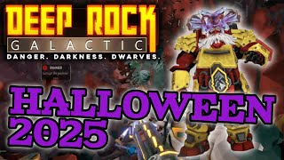 Completing the Halloween Event 2025 in Deep Rock Galactic