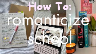 romanticizing school⭐️✨taking notes, morning routine, and matcha tutorial🍵