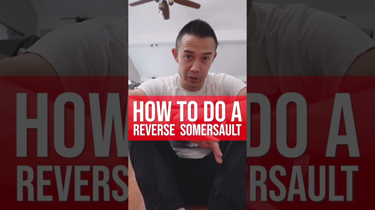 Как сделать обратное сальто 