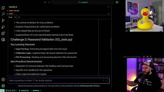 Can my rubber ducky solve coding challenges?