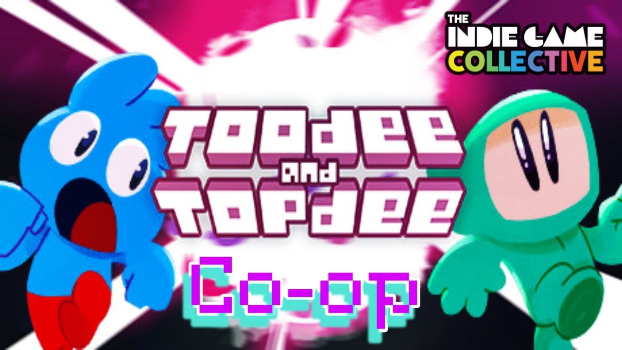 Toodee and Topdee ~ Adorable Co-op Puzzle Platformer