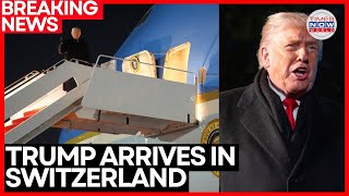 TRUMP AT DAVOS LIVE | President Trump Arrives in Switzerland for World Economic Forum | World News