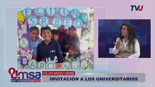 Voluntario CEMSE - Invitación a los universitarios