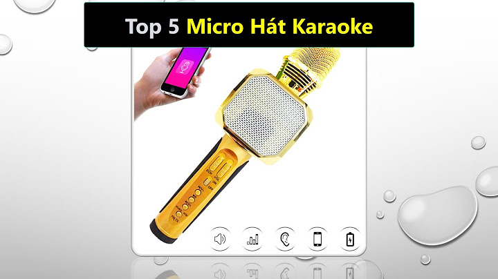 Top mic karaoke kèm loa bluetooth tốt nhất 2023 năm 2024