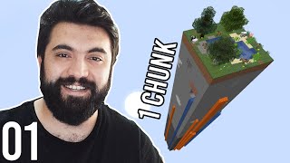 Minecraft: TEK CHUNK SURVIVAL  Bölüm 1