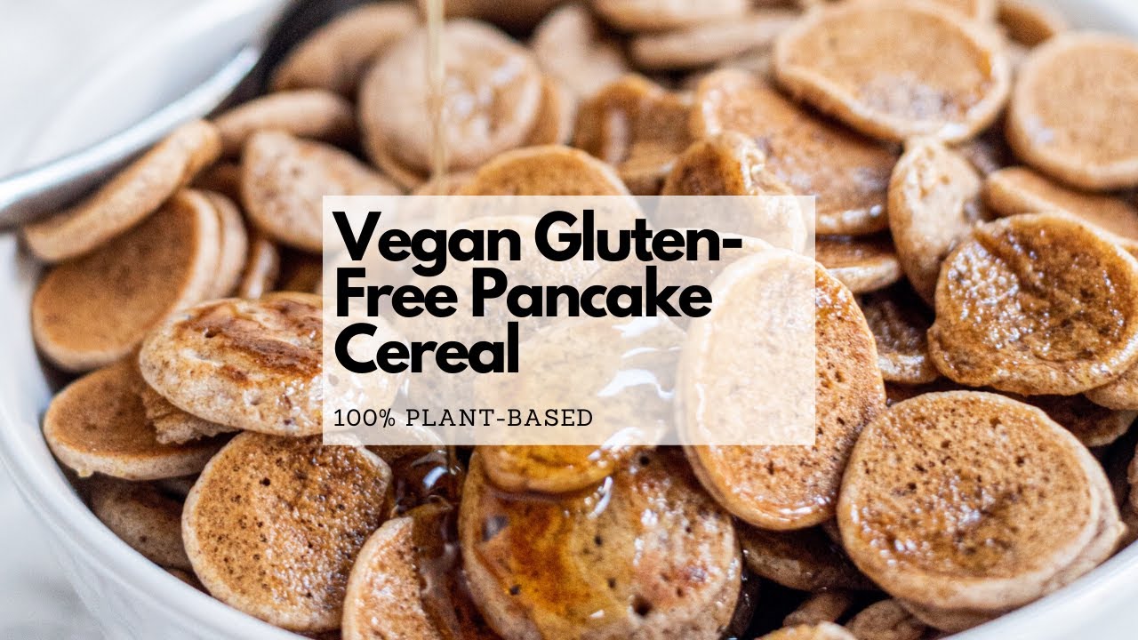 How to Make *TikTok* Pancake Cereal (vegan + gluten-free)