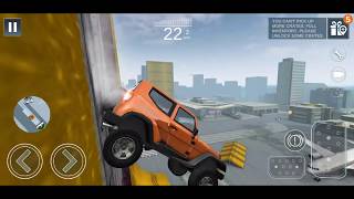 Jeep wall climb in Extreme Car Driving Simulator 2