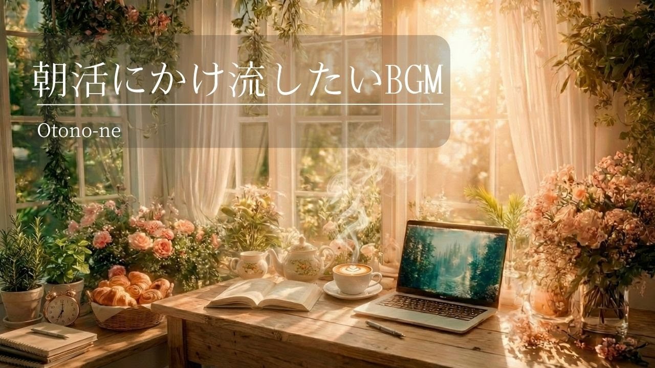 【作業用BGM】朝活の時間にかけ流す🌿心が癒される時間｜ピアノと鳥のさえずり｜リラックス | Playlist | Chill & Relax | おうち時間