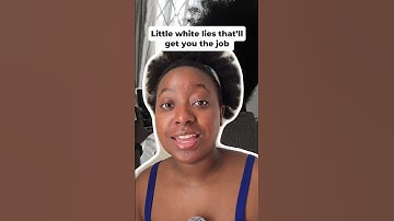Lie about these things in your interview.