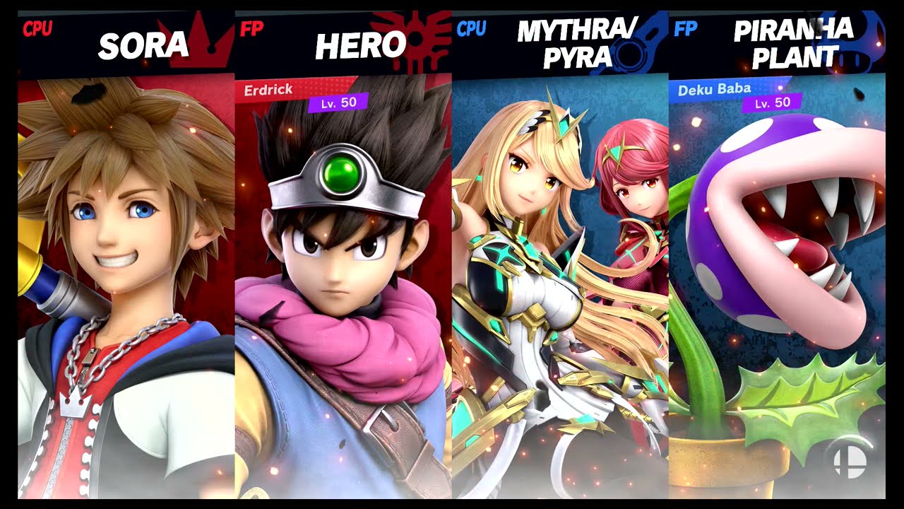 Super Smash Bros Ultimate Amiibo Fights – Sora & Co 