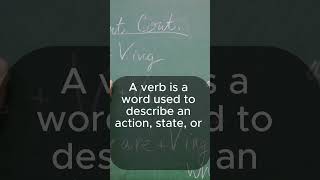 Verb Explained in 60 Seconds ⚡  Action Words Made Easy #shorts