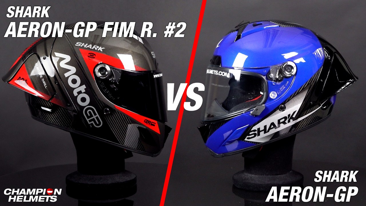 Shark Aeron-GP FIM Racing #2 VS Shark Aeron-GP | Which Helmet 