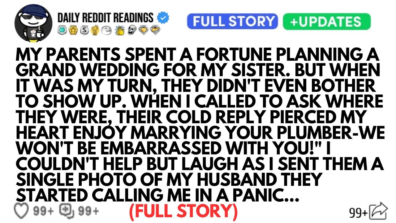 MY PARENTS SPENT A FORTUNE PLANNING A GRAND WEDDING FOR MY SISTER. BUT WHEN IT WAS MY TURN...