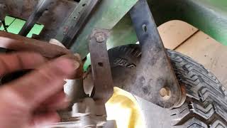 John Deere Stx38 both Belt replacements