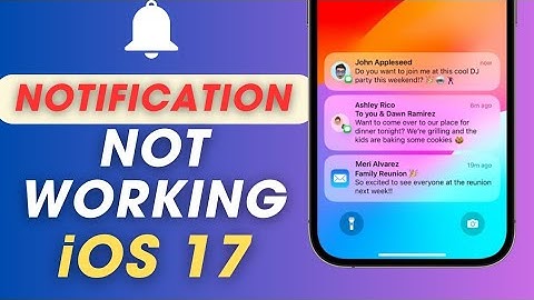 How To Fix Notification Sound Not Working On iPhone After iOS 17 Update [ Latest 2024]